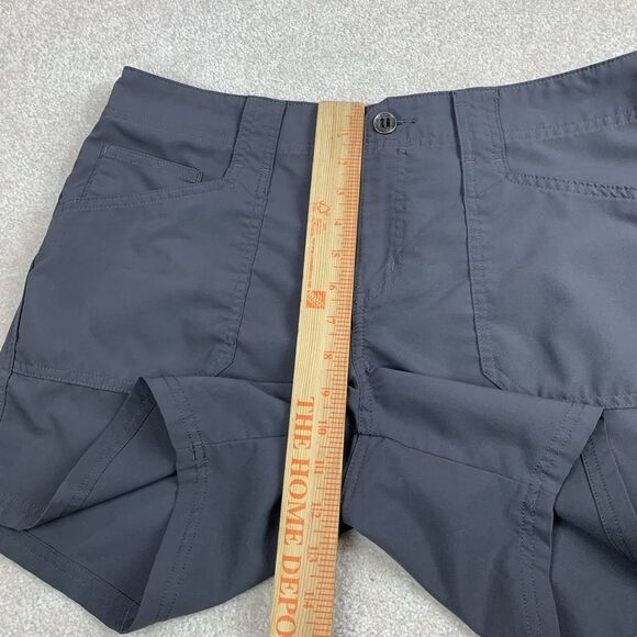 5.11 Tactical Layla Womens Gray Cargo Shorts Size 8 Utility Flex Stretch - Picture 14 of 15